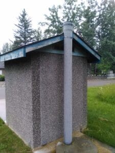 Outhouse Back Outhouse Back