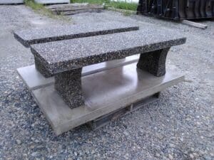 Straight Exposed Bench
